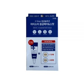 ISOI Acne Care Skin Calming Acne Doctor Emergency Patch 60 sheets + Emergency Spot 2ml / 아이소이 여드름케어 피부진정 아크니 닥터 응급패치 60매 + 응급스팟 2ml