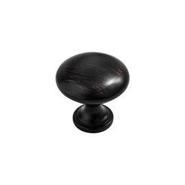 AHOSAR Drawer Knobs Oil Rubbed Bronze Kitchen Cabinet Knobs Dresser Handles Modern Cabinet Pulls Single Hole Knobs for Cabinets and Drawers,2 Pack