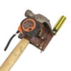 TOURBON Leather Tool Holster Hammer Tape Measure Pencil Holder for