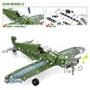 Lucky Doug Building Toys Model Airplane Set - DIY Building