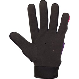 Optimum Fusion Hockey Full Finger Winter Boy’s Gloves - Visible Breathable liner gloves for running in winter - Warm Padded Waterproof Insulated Thermal - Shockproof Outdoors Windproof- Multi-coloured / Large