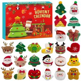 Dkomekii Christmas Advent Calendar Plush Toys for Adult