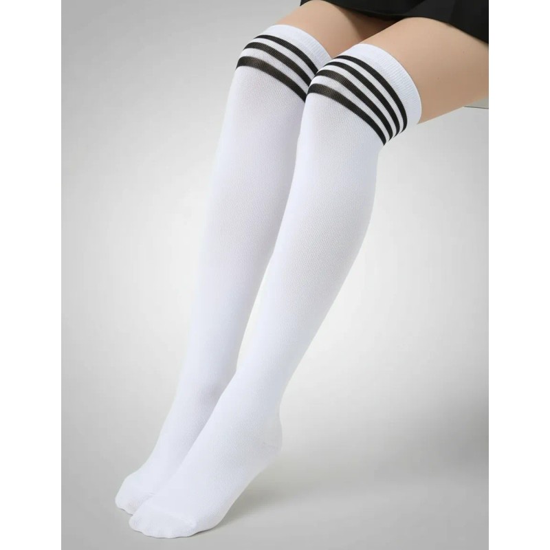 10-pack Of Dance Socks, Over-the-knee Socks Japonesa Kawaii