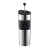 Bodum Travel Press, Vacuum Insulated, Stainless Steel Portable Coffee Maker