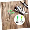 OHPHCALL Fishing Bell Indicator 40pcs Bells for Fishing Rod Bait