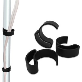 Grow Tent Wire Clips Grow Light Cable Management |Pack of 20 |19mm Wire Clips Cable Organizer Assortment for Cables, Tent Poles. Grow Tent Accessories (19mm Varying Random – Black, Green, White, Blue)