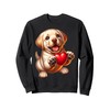 Labrador Heart I Love Labrador Sweatshirt