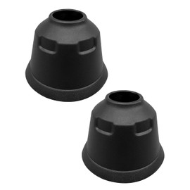 EMIHO Rear Cargo Door Bumper Magnet Cover Trim Fit for Ford Transit 150 250 350 2015-2019 Replace BK3Z-16758-C, Rear Cargo Door Bump Stop Cover 2 Pack