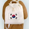 Azeeda 'South Korea Flag' Canvas Rucksack/Backpack (RK00010668)