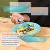 Ehucon Adaptive Utensils Bowl with Extra Wall, Non-Slip and Spill-Proof