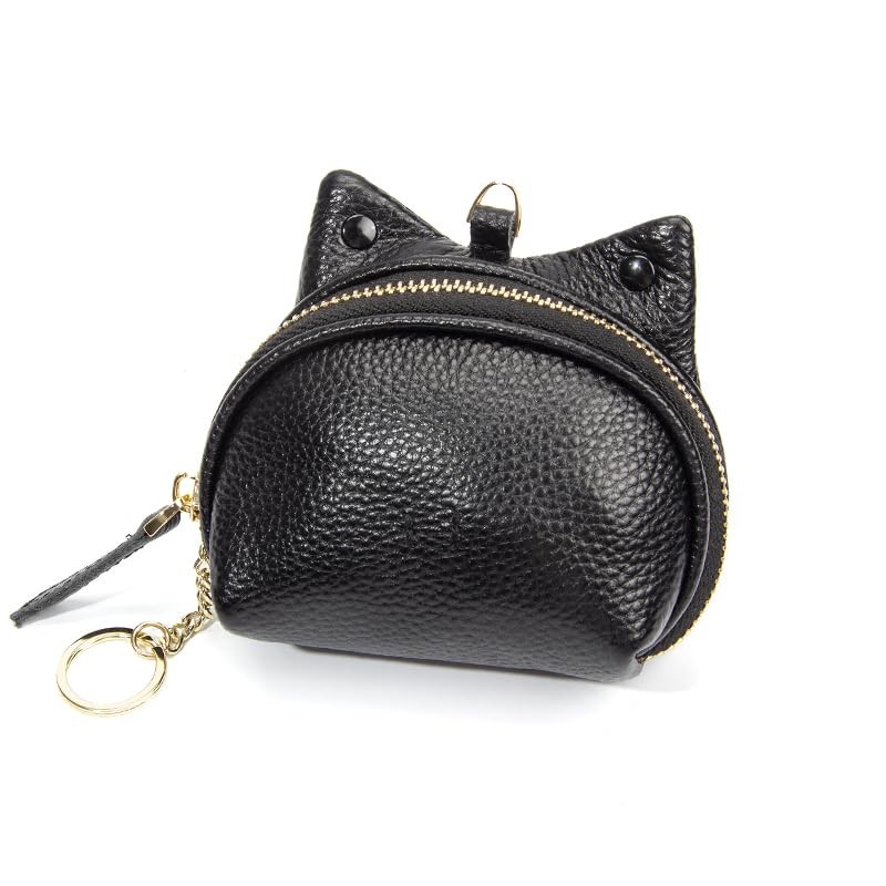 Yocipa Frog Leather Coin Case, Cute Women's Genuine Leather, Mini
