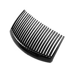 imioxo Black Hair Comb slide Clip Hairpin Side Combs Pin for Women and Girls - Pack of 1