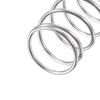 sourcing map Compression Spring, 304 Stainless Steel Compression Springs, Silver