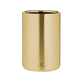 Viners Barware Gold Double Wall Ice Bucket, 1.3 L