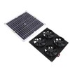 Solar Panel Fan Kit Monocrystalline Silicon Solar Panel Weatherproof 4
