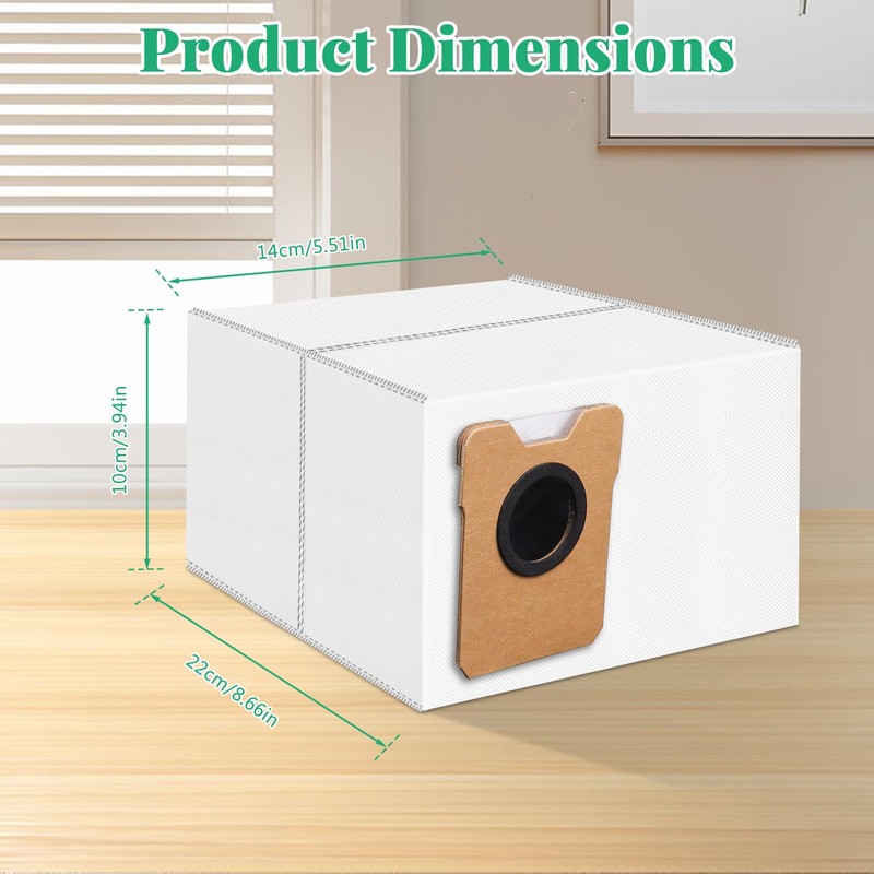 12 Pack Dust Bags Compatible with Eufy Omni C20, C10