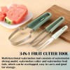 TROKKA 3-in-1 Watermelon Fork Slicer Cutter