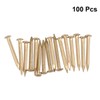 SUPVOX 100pcs Copper Nails for Killing Trees Stump Removal Spikes