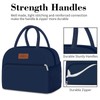 Coobiiya Lunch Bag for Men and Women - Navy Blue,