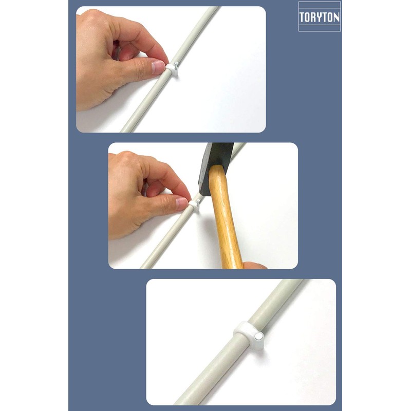 TORYTON Cable Step Wiring Stops (Set of 400) 0.24 inch