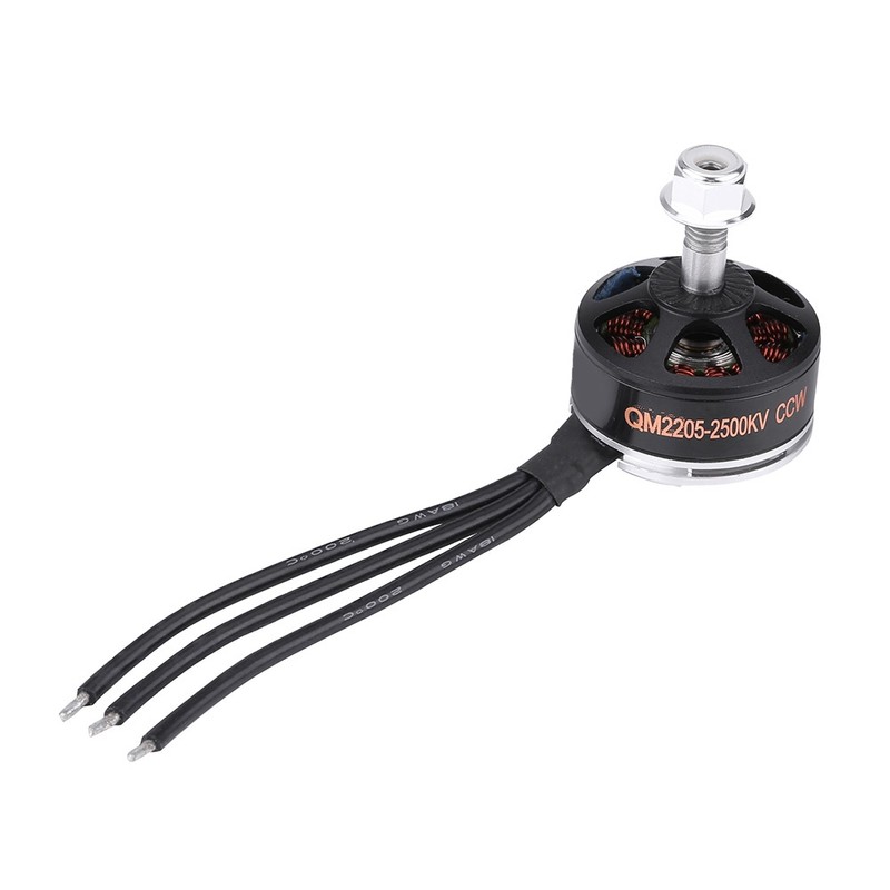 1pc QM2205-2500KV Racing Brushless Motor Drone Part for 210 220