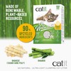 Catit Go Natural Ultra-Light Clumping Cat Litter, Bamboo Pellets, Dust-Free,