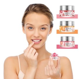Exfoliante de labios exfoliante de labios hidratante durante la noche crema para dormir reparación de labios de labio durazno, exfoliante de labios