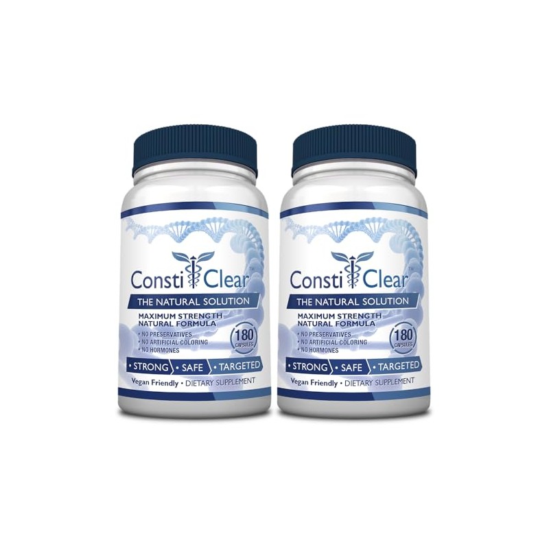 ConstiClear - Ease Constipation, Improve Digestion, Support Gut Flora -