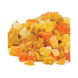 Bulk Foods Inc. Tropical Fruit Trio 2 Pounds Dried Fruit Free Shipping