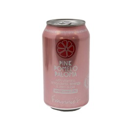 AmishTastes Frannie’s Sparkling Pink Pomelo Paloma, Protected With High-Density Foam, 12 Oz. (Case of 24)