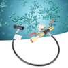 Dual Valve CO2 Filling Adapter, CO2 Cylinder Refill Bottle Connector