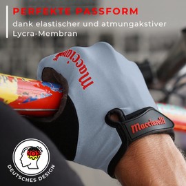 MACCIAVELLI Cycling Gloves Men Women Long MTB Gloves Full Finger Touchscreen Cycling Gloves Summer for Road Bike and Mountain Bike