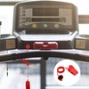 2pcs Universal Treadmill Magnet Safety Key, Round Large Plastic Treadmill