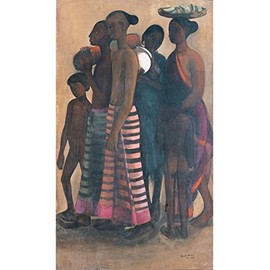 South Indian Villagers Going to a Market by Amrita Sher-Gil