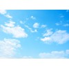 CORFOTO Fabric 9x6ft Sky Backdrop Theme Photography Bright White Cloud