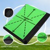 NEWCARE Golf Hitting Mat with Curved Ball Tray, 3-in-1 Golf
