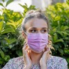 Cranberry USA C2700SP Cosmo Earloop Face Mask, Disposable, Purple (Pack