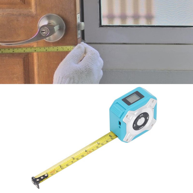 Digital Tape Measure 5m 40m Range 2mm Accuracy LCD Display