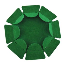 FINGER TEN Golf Putting Cup Practice All Direction Value Pack, Training Aid Putter Hole Plate Surface Flocking Indoor Outdoor Durable Professional for Men Women Kids Festival Gift (Green-1 Pack)