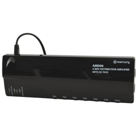 Professional TV Booster - 6 Way