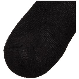 thorlos mens Mcb Max Cushion Combat Over the Calf casual socks, Black, X-Large US