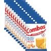 COMBOS Cheese Snacks - Cheddar Cheese and Crackers Snack Packs,