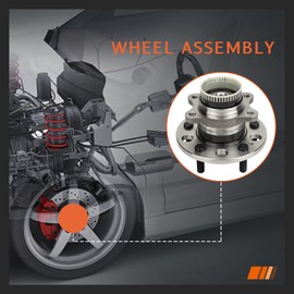 DRIVESTAR 512437 New Rear Driver or Passenger Side Wheel Hub & Bearing for Hyundai Azera 11-17/Sonata 10-14/Tucson 09-15, for Kia Cadenza 14-16/Optima 11-15/Rondo/for Sportage, for Volvo XC60 (Pair)