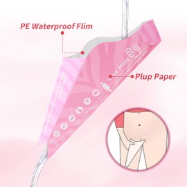 L.StarryIsland Portable Urinella for Women, Pack in Colourful Box, Urinella for Women, Disposable, Liberpee for Women, Waterproof, Portable, Suitable for Travel, Outdoor and Other Occasions (40)