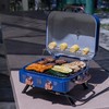 Kenmore 2-Burner Portable Tabletop Retro Gas Grill