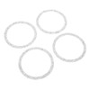 4PCS Bling Car Speaker Cover Vehicle Door Audio Speaker Reflective