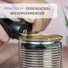 Westmark Safety can Opener Klu 2", Black, 17.5 x 5.5