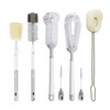5-Piece Dedicated Bottle Cleaning Brush Set 05 Stainless Steel Filter Bottle Cleaning Brush 3ea