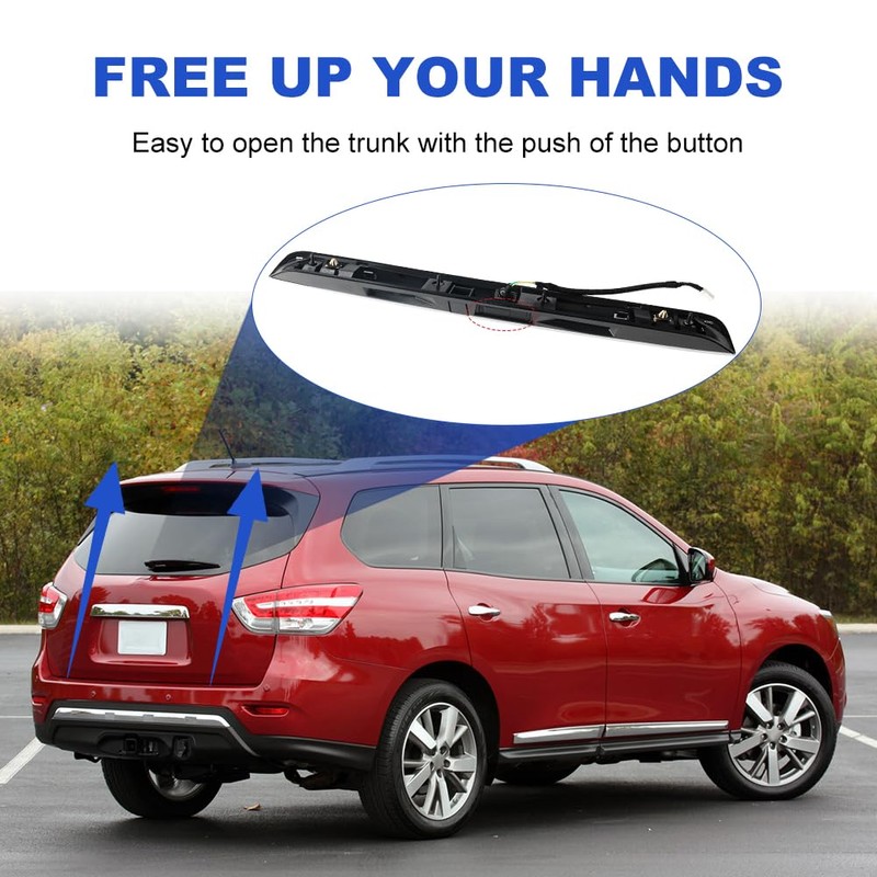 JDMON Replacement for Tailgate Liftgate Handle Nissan Pathfinder 2013 2014