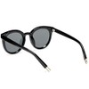 OCCFAE Polarized Oversized Sunglasses for Women Men Trendy Cateye Sun